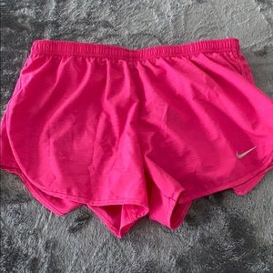 Nike dri fit - size medium pink athletic shorts